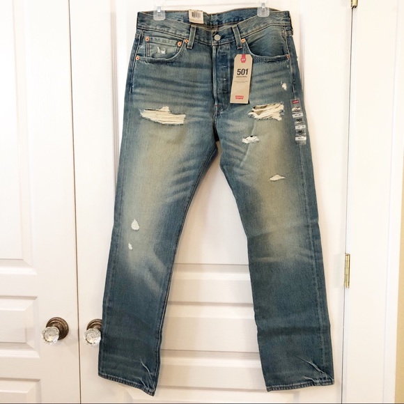 *SOLD*Levi’s 501 Button Down Jeans 32X30. - Picture 7 of 8